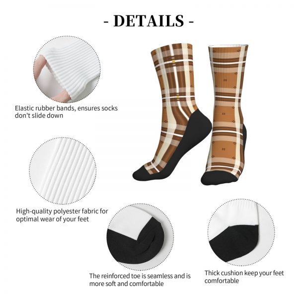 Black Sole Sports Mid-Tube Socks - Image 7