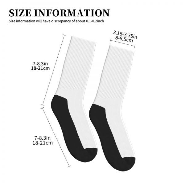 Black Sole Sports Mid-Tube Socks - Image 6