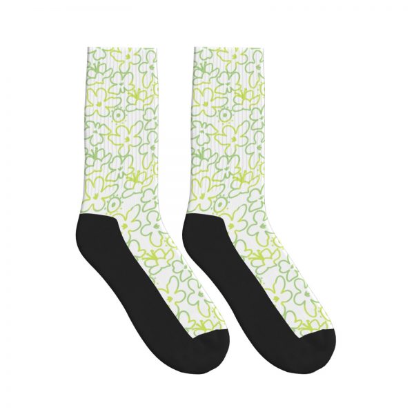 Black Sole Sports Mid-Tube Socks - Image 4